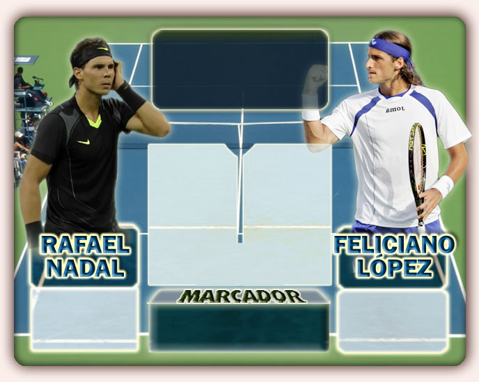 Nadal vs Lpez en US Open 2010